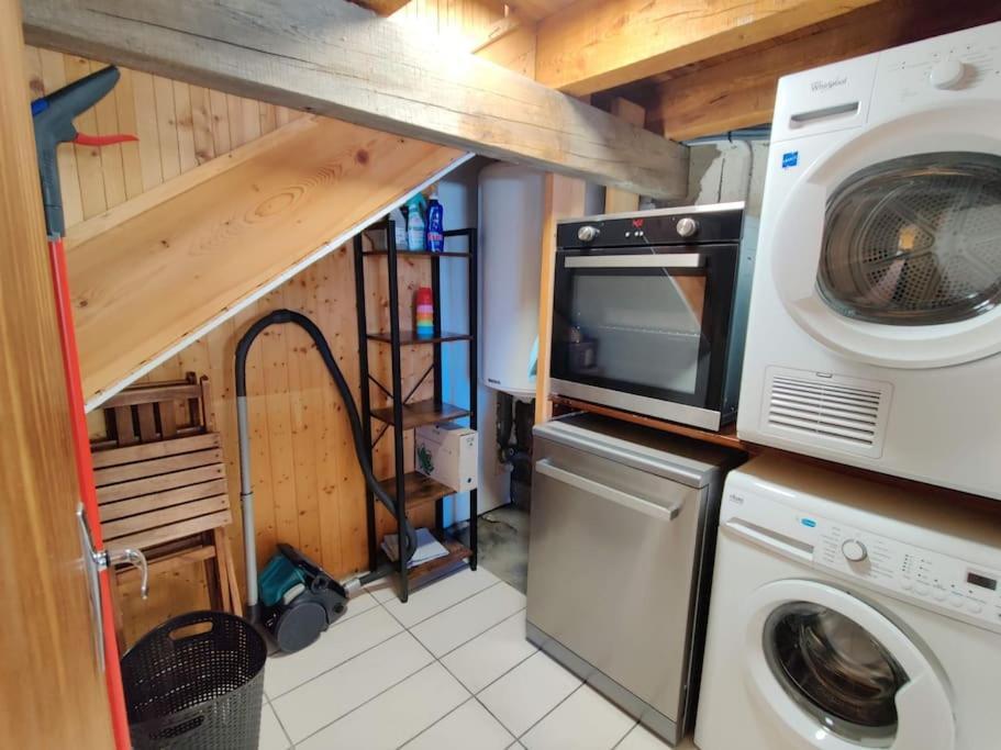 Chalet Ailleurs Appartement A Molines En Queyras Eksteriør billede