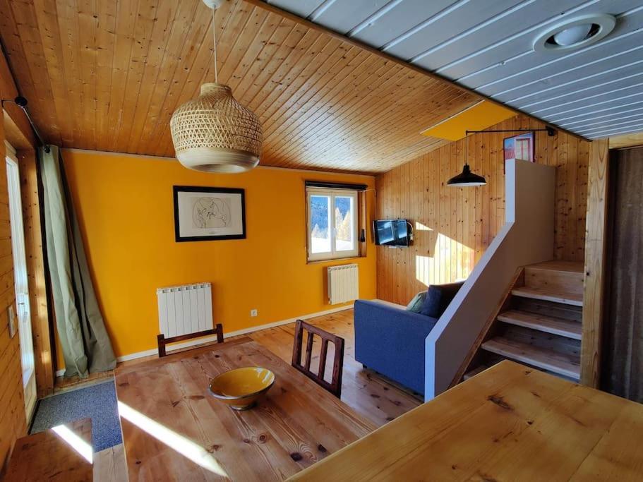 Chalet Ailleurs Appartement A Molines En Queyras Eksteriør billede