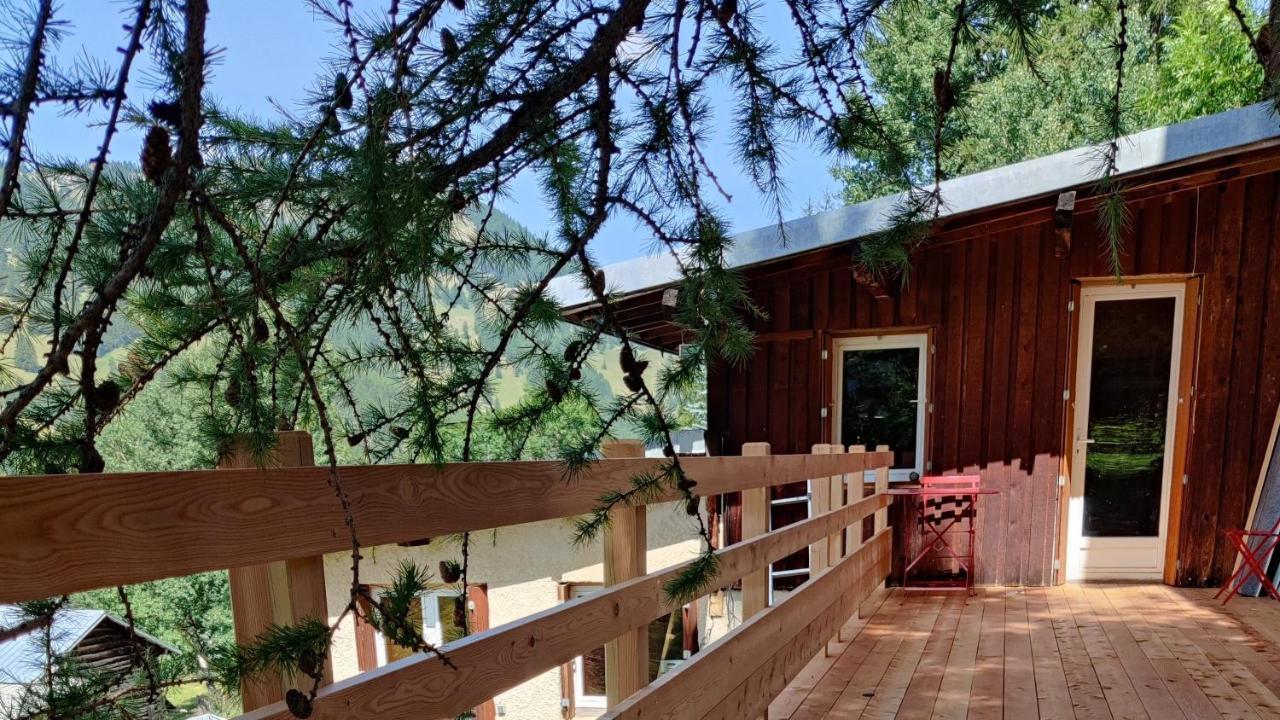 Chalet Ailleurs Appartement A Molines En Queyras Eksteriør billede