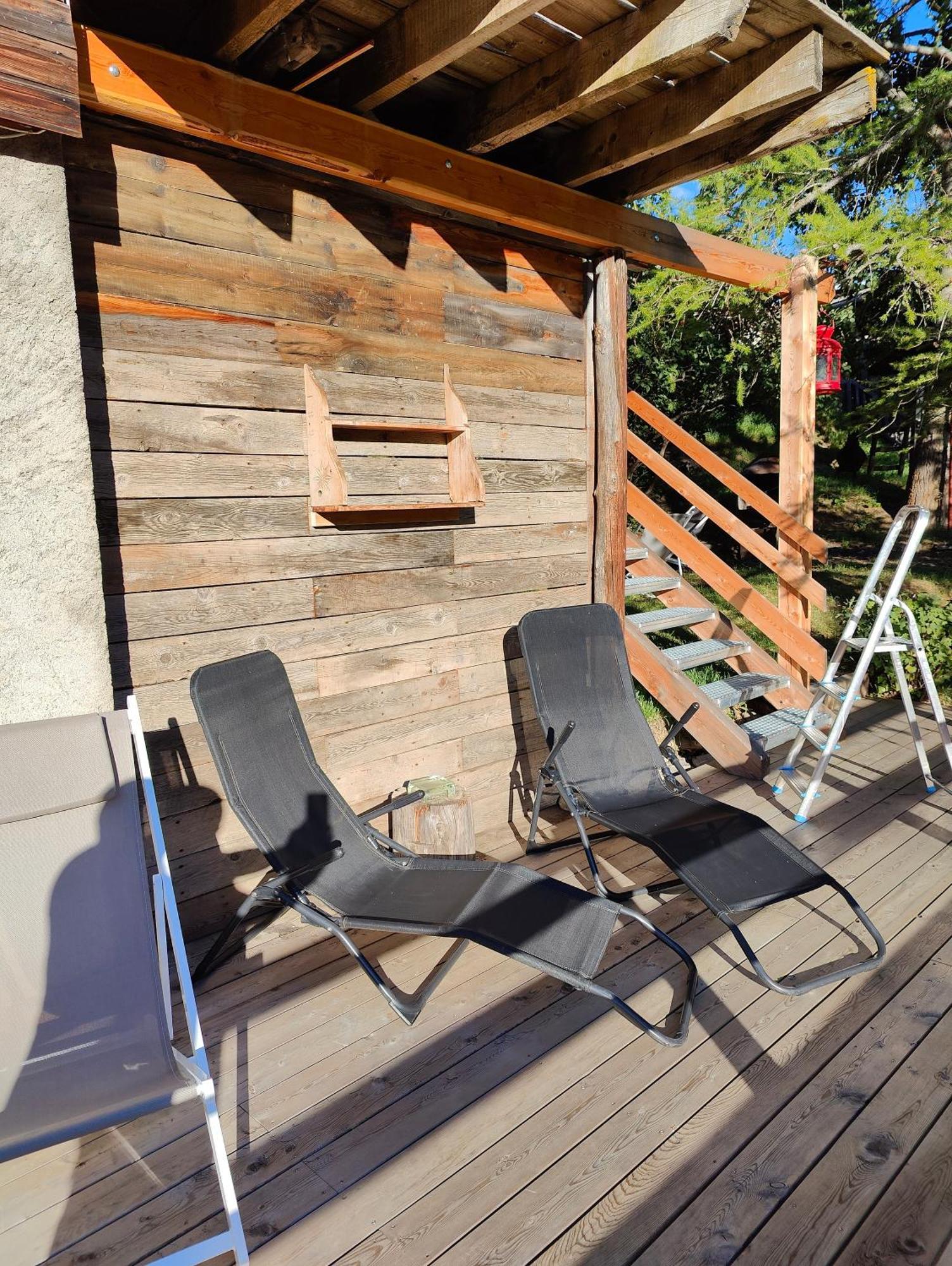 Chalet Ailleurs Appartement A Molines En Queyras Eksteriør billede